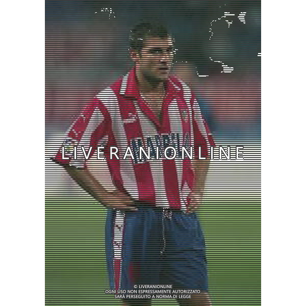 25-08-1997 MADRID TROFEO VILLA DE MADRID ATLETICO MADRID INTER 1-0 NELLA FOTO CHRISTIAN VIERI AG ALDO LIVERANI SAS