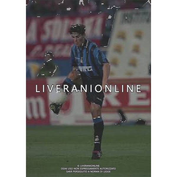 25-08-1997 MADRID TROFEO VILLA DE MADRID ATLETICO MADRID INTER 1-0 NELLA FOTO JAVIER ZANETTI AG ALDO LIVERANI SAS