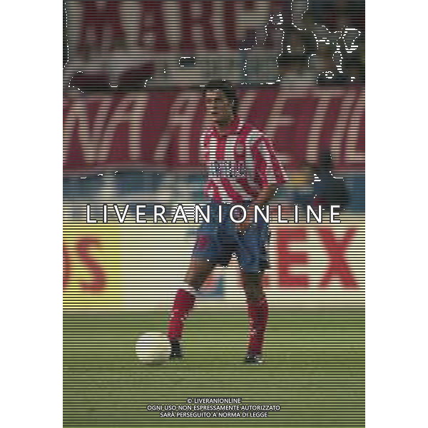 25-08-1997 MADRID TROFEO VILLA DE MADRID ATLETICO MADRID INTER 1-0 NELLA FOTO KIKO AG ALDO LIVERANI SAS