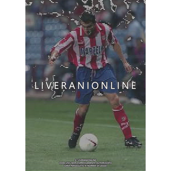 25-08-1997 MADRID TROFEO VILLA DE MADRID ATLETICO MADRID INTER 1-0 NELLA FOTO CHRISTIAN VIERI AG ALDO LIVERANI SAS