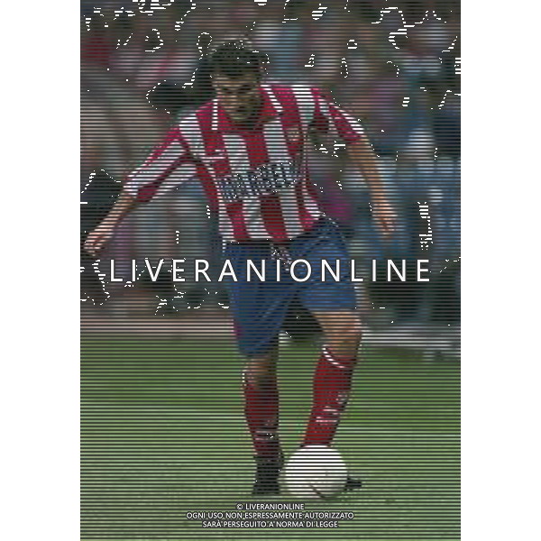 25-08-1997 MADRID TROFEO VILLA DE MADRID ATLETICO MADRID INTER 1-0 NELLA FOTO CHRISTIAN VIERI AG ALDO LIVERANI SAS