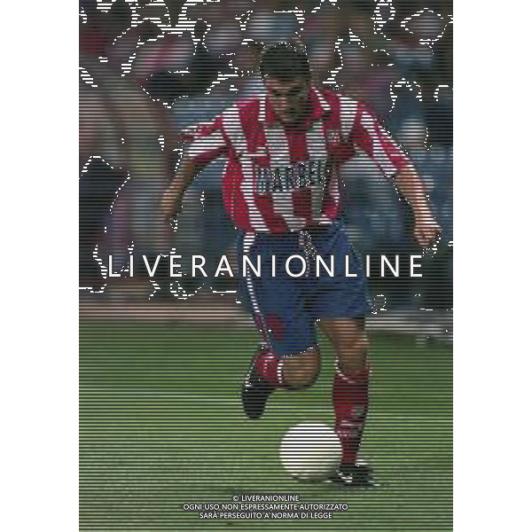 25-08-1997 MADRID TROFEO VILLA DE MADRID ATLETICO MADRID INTER 1-0 NELLA FOTO CHRISTIAN VIERI AG ALDO LIVERANI SAS