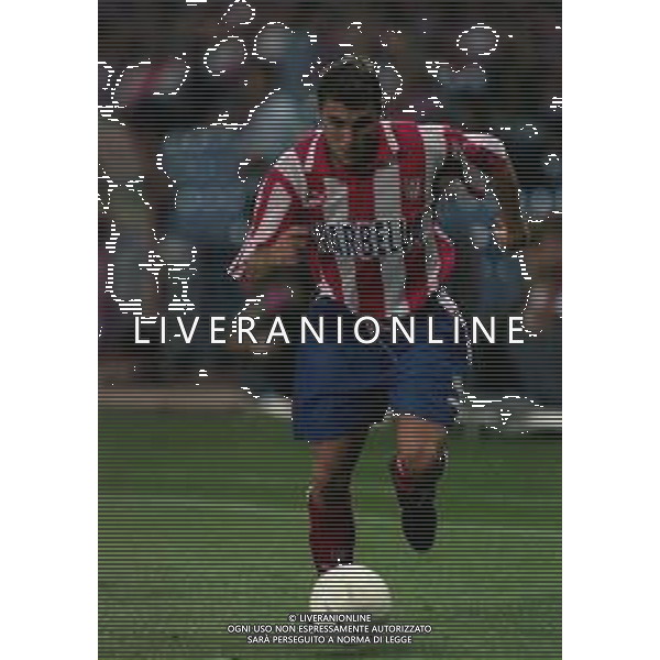 25-08-1997 MADRID TROFEO VILLA DE MADRID ATLETICO MADRID INTER 1-0 NELLA FOTO CHRISTIAN VIERI AG ALDO LIVERANI SAS