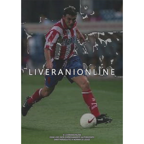 25-08-1997 MADRID TROFEO VILLA DE MADRID ATLETICO MADRID INTER 1-0 NELLA FOTO CHRISTIAN VIERI AG ALDO LIVERANI SAS