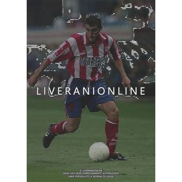 25-08-1997 MADRID TROFEO VILLA DE MADRID ATLETICO MADRID INTER 1-0 NELLA FOTO CHRISTIAN VIERI AG ALDO LIVERANI SAS