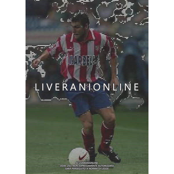 25-08-1997 MADRID TROFEO VILLA DE MADRID ATLETICO MADRID INTER 1-0 NELLA FOTO CHRISTIAN VIERI AG ALDO LIVERANI SAS