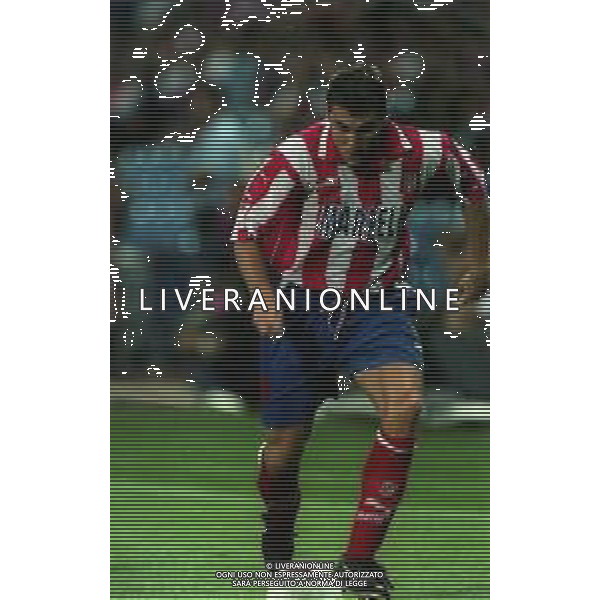 25-08-1997 MADRID TROFEO VILLA DE MADRID ATLETICO MADRID INTER 1-0 NELLA FOTO CHRISTIAN VIERI AG ALDO LIVERANI SAS
