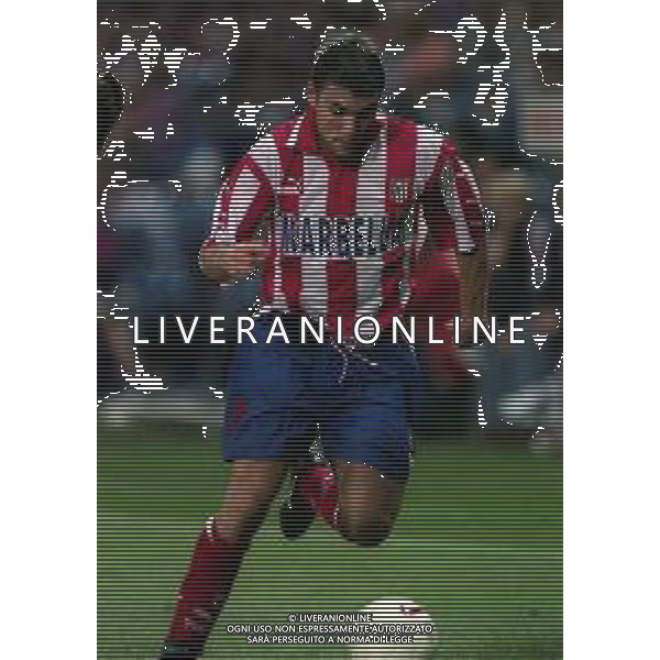 25-08-1997 MADRID TROFEO VILLA DE MADRID ATLETICO MADRID INTER 1-0 NELLA FOTO CHRISTIAN VIERI AG ALDO LIVERANI SAS