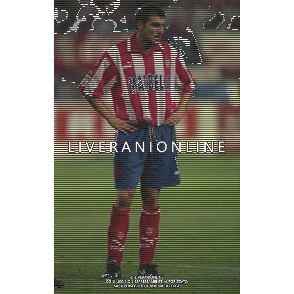 25-08-1997 MADRID TROFEO VILLA DE MADRID ATLETICO MADRID INTER 1-0 NELLA FOTO CHRISTIAN VIERI AG ALDO LIVERANI SAS