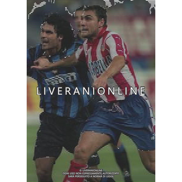 25-08-1997 MADRID TROFEO VILLA DE MADRID ATLETICO MADRID INTER 1-0 NELLA FOTO CHRISTIAN VIERI AG ALDO LIVERANI SAS