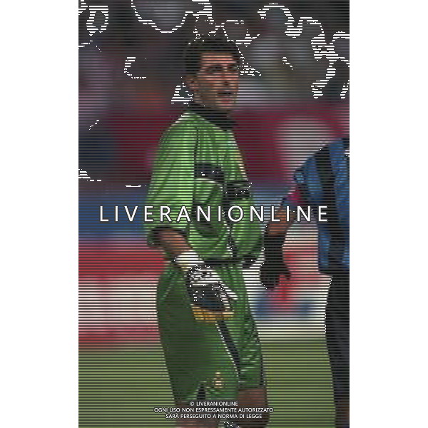 25-08-1997 MADRID TROFEO VILLA DE MADRID ATLETICO MADRID INTER 1-0 NELLA FOTO GIANLUCA PAGLIUCA AG ALDO LIVERANI SAS
