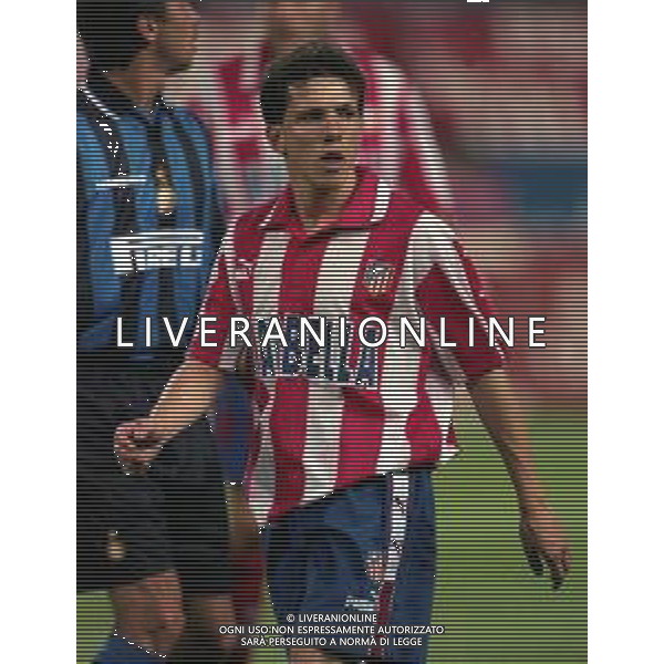 25-08-1997 MADRID TROFEO VILLA DE MADRID ATLETICO MADRID INTER 1-0 NELLA FOTO JUNINHO AG ALDO LIVERANI SAS