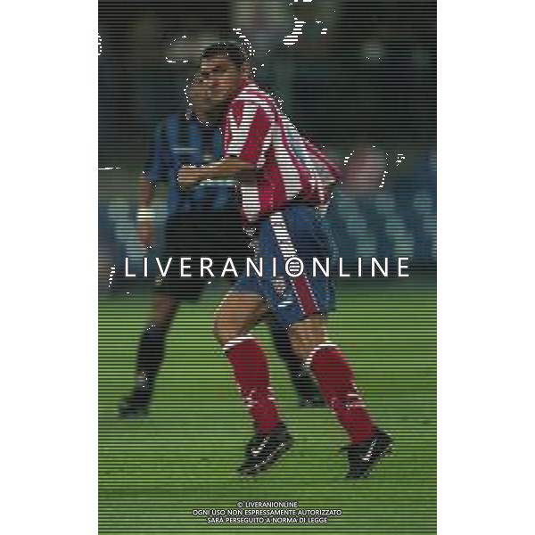 25-08-1997 MADRID TROFEO VILLA DE MADRID ATLETICO MADRID INTER 1-0 NELLA FOTO CHRISTIAN VIERI AG ALDO LIVERANI SAS