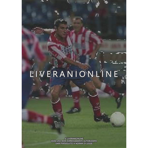 25-08-1997 MADRID TROFEO VILLA DE MADRID ATLETICO MADRID INTER 1-0 NELLA FOTO CHRISTIAN VIERI AG ALDO LIVERANI SAS