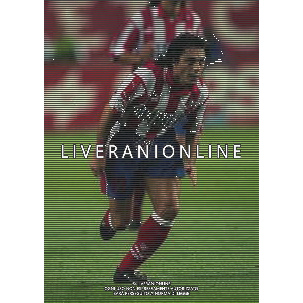25-08-1997 MADRID TROFEO VILLA DE MADRID ATLETICO MADRID INTER 1-0 NELLA FOTO PAULO FUTRE AG ALDO LIVERANI SAS