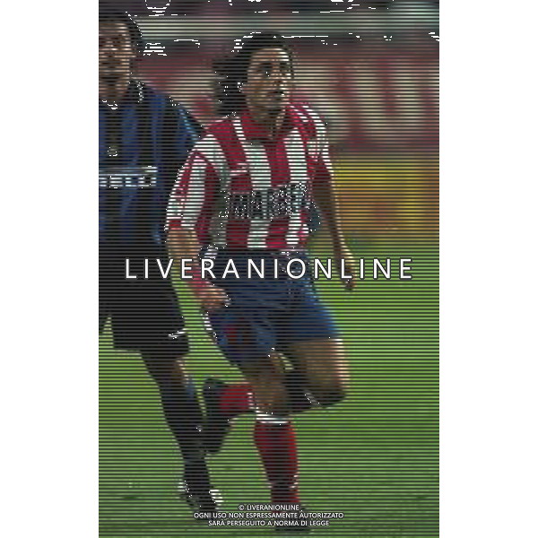 25-08-1997 MADRID TROFEO VILLA DE MADRID ATLETICO MADRID INTER 1-0 NELLA FOTO PAULO FUTRE AG ALDO LIVERANI SAS