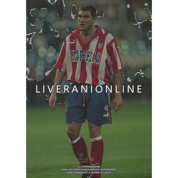 25-08-1997 MADRID TROFEO VILLA DE MADRID ATLETICO MADRID INTER 1-0 NELLA FOTO CHRISTIAN VIERI AG ALDO LIVERANI SAS