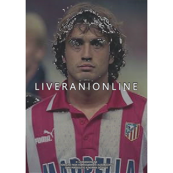 25-08-1997 MADRID TROFEO VILLA DE MADRID ATLETICO MADRID INTER 1-0 NELLA FOTO SANTI EZQUERRO AG ALDO LIVERANI SAS