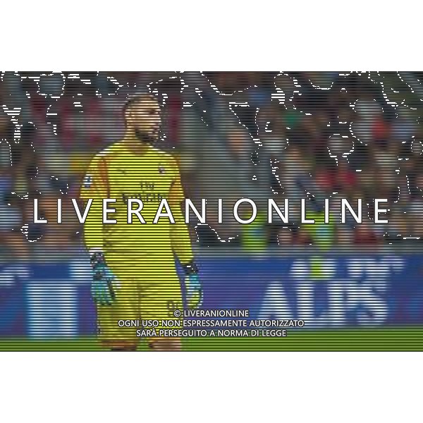 Gianluigi Donnarumma of AC Milan during italian soccer Serie A season 2019/20 of AC Milan - Photo credit Fabrizio Carabelli /LMEDIA/ AGENZIA ALDO LIVERANI SAS