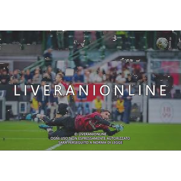Gianluigi Donnarumma of AC Milan during italian soccer Serie A season 2019/20 of AC Milan - Photo credit Fabrizio Carabelli /LMEDIA/ AGENZIA ALDO LIVERANI SAS