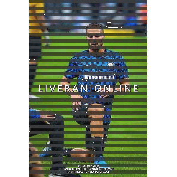 Danilo D\'Ambrosio of FC Internazionale during italian soccer Serie A season 2019/20 of FC Internazionale - Photo credit Fabrizio Carabelli /LMEDIA/ AGENZIA ALDO LIVERANI SAS