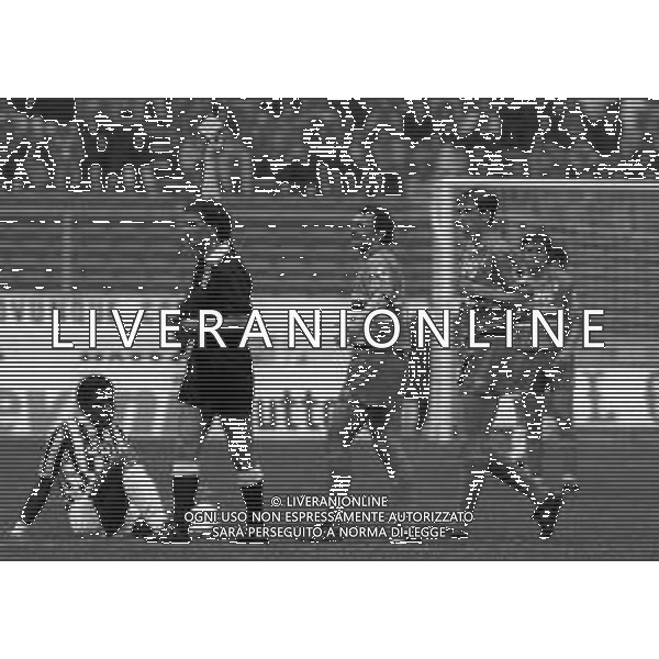 03-05-1992 TORINO CAMPIONATO DI CALCIO SERIE A JUVENTUS SAMPDORIA 0-0 NELLA FOTO JULIO CESAR -ARBITRO WALTER CINCIRIPINI-PIERTO VIERCHOWOD SREKO KATANEC AG ALDO LIVERANI SAS