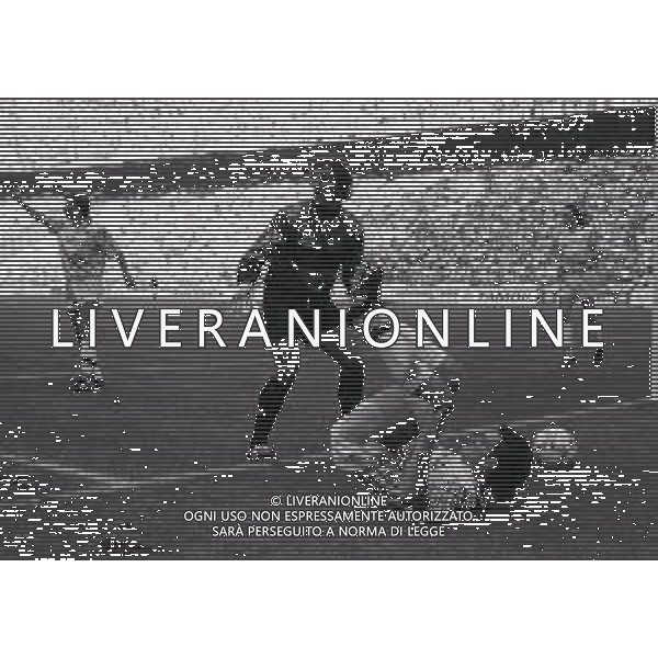 01-09-1991 MILANO CAMPIONATO DI CALCIO SERIE A INTER FOGGIA 1-1 NELLA FOTO FRANCESCO MANCINI AG ALDO LIVERANI SAS