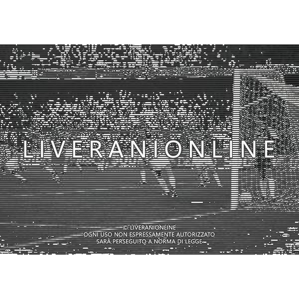 14-04-1992 TORINO SEMIFINALE DI RITORNO DI COPPA ITALIA JUVENTUS MILAN 1-0 NELLA FOTO GOAL SALVATORE SCHILLACI AG ALDO LIVERANI SAS