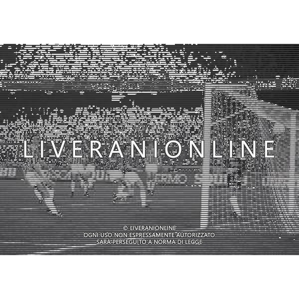 14-04-1992 TORINO SEMIFINALE DI RITORNO DI COPPA ITALIA JUVENTUS MILAN 1-0 NELLA FOTO GOAL SALVATORE SCHILLACI AG ALDO LIVERANI SAS