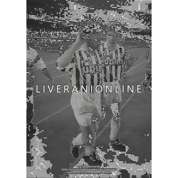 14-04-1992 TORINO SEMIFINALE DI RITORNO DI COPPA ITALIA JUVENTUS MILAN 1-0 NELLA FOTO SALVATORE SCHILLACI E GIANCARLO MAROCCHI AG ALDO LIVERANI SAS