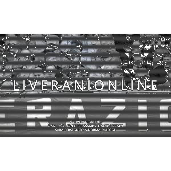 31-03-1985 GENOVA CAMPIONATO DI CALCIO SERIE A SAMPDORIA VERONA 1-1 NELLA FOTO PAOLO MANTOVANI CON IL PRESIDENTE VERONA CALCIO GUIDOTTI AG ALDO LIVERANI SAS