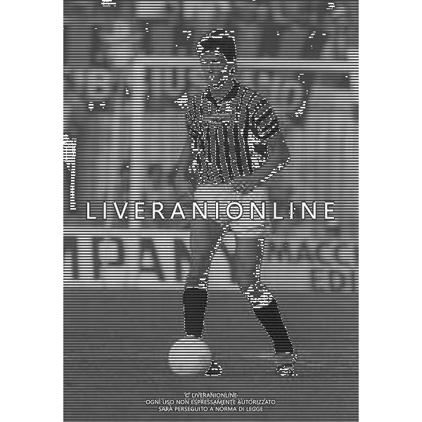 29-09-1985 MILANO CAMPIONATO DI CALCIO SERIE A MILAN AVELLINO 3-0 NELLA FOTO PAOLO MALDINI AG ALDO LIVERANI SAS