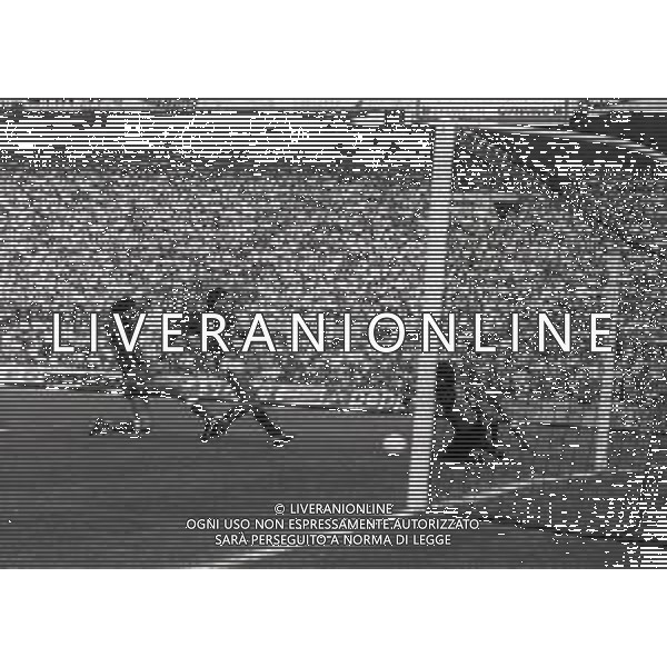 29-09-1985 MILANO CAMPIONATO DI CALCIO SERIE A MILAN AVELLINO 3-0 NELLA FOTO GOAL MARK HATELEY AG ALDO LIVERANI SAS