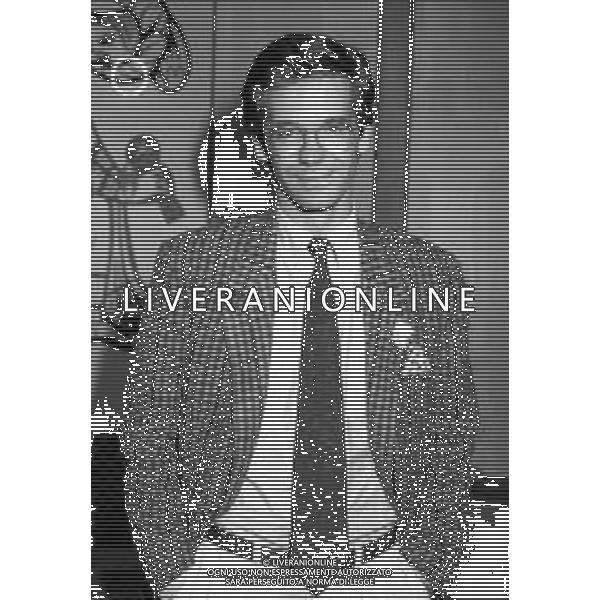 ALESSANDRO CECCHI PAONE, giornalista, conduttore televisivo italiano - RETROSPETTIVA Nella foto nel 1986 ©ARCHIVIO AGENZIA ALDO LIVERANI SAS