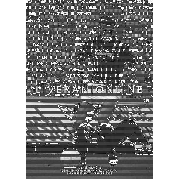 13-10-1985 MILANO CAMPIONATO DI CALCIO SERIE A MILAN COMO 1-0 NELLA FOTO ANDREA MANZO AG ALDO LIVERANI SAS