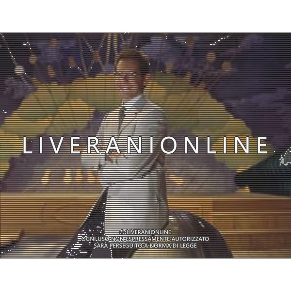 ALESSANDRO CECCHI PAONE, giornalista, conduttore televisivo italiano - RETROSPETTIVA ©ARCHIVIO AGENZIA ALDO LIVERANI SAS