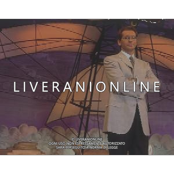 ALESSANDRO CECCHI PAONE, giornalista, conduttore televisivo italiano - RETROSPETTIVA ©ARCHIVIO AGENZIA ALDO LIVERANI SAS