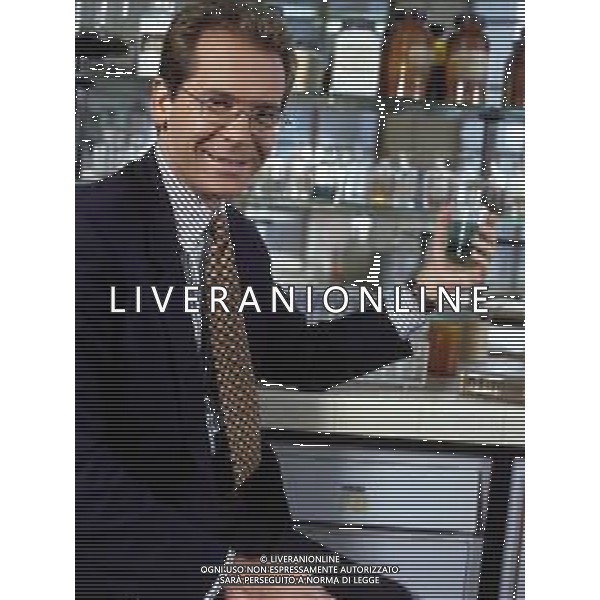 ALESSANDRO CECCHI PAONE, giornalista, conduttore televisivo italiano - RETROSPETTIVA ©ARCHIVIO AGENZIA ALDO LIVERANI SAS
