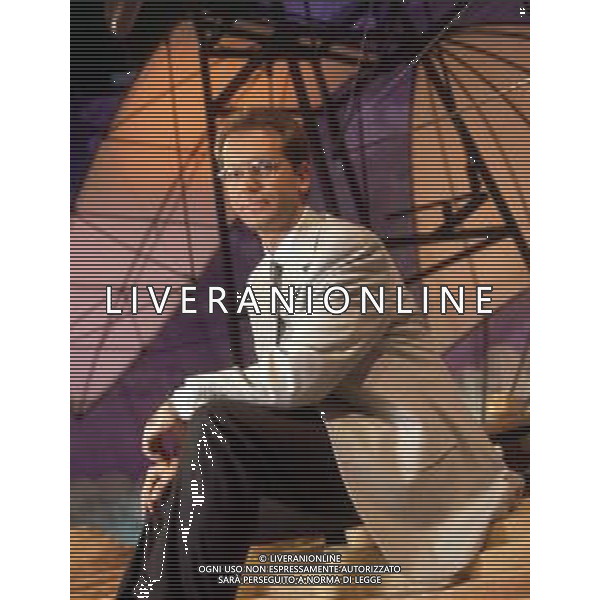 ALESSANDRO CECCHI PAONE, giornalista, conduttore televisivo italiano - RETROSPETTIVA ©ARCHIVIO AGENZIA ALDO LIVERANI SAS
