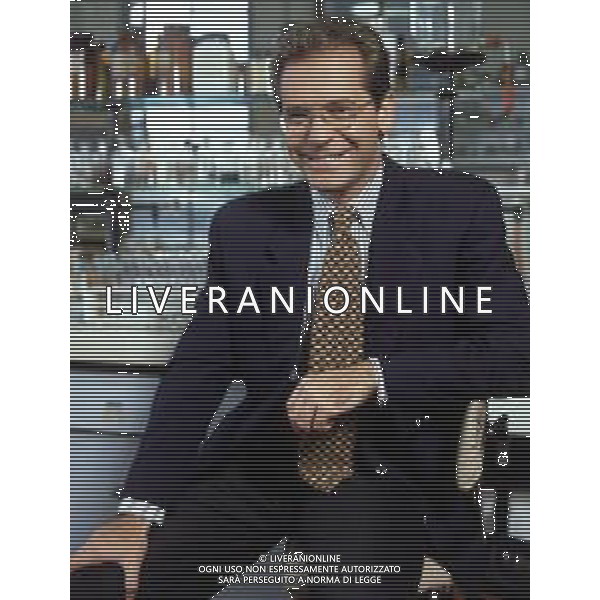 ALESSANDRO CECCHI PAONE, giornalista, conduttore televisivo italiano - RETROSPETTIVA ©ARCHIVIO AGENZIA ALDO LIVERANI SAS