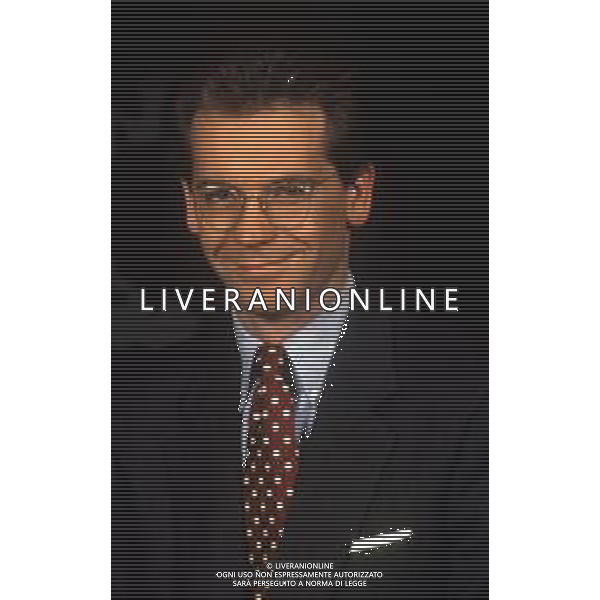 ALESSANDRO CECCHI PAONE, giornalista, conduttore televisivo italiano - RETROSPETTIVA ©ARCHIVIO AGENZIA ALDO LIVERANI SAS