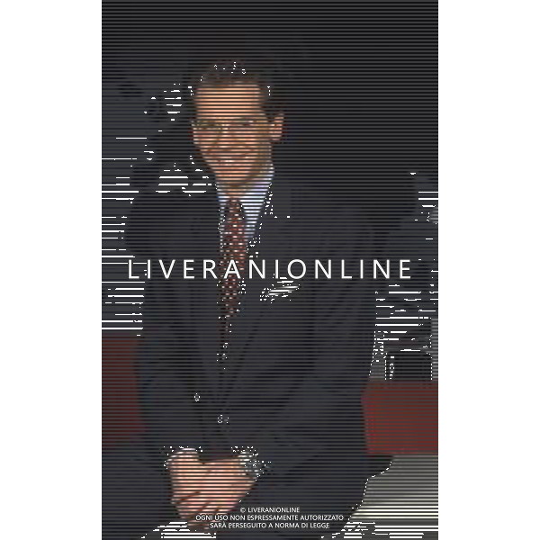 ALESSANDRO CECCHI PAONE, giornalista, conduttore televisivo italiano - RETROSPETTIVA ©ARCHIVIO AGENZIA ALDO LIVERANI SAS