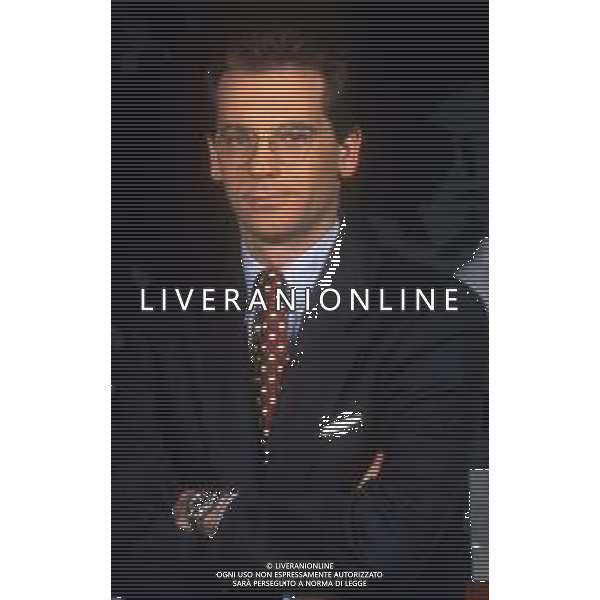 ALESSANDRO CECCHI PAONE, giornalista, conduttore televisivo italiano - RETROSPETTIVA ©ARCHIVIO AGENZIA ALDO LIVERANI SAS
