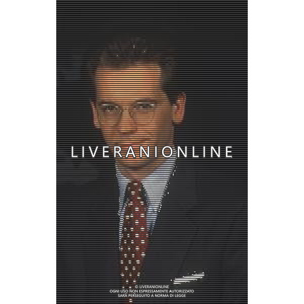 ALESSANDRO CECCHI PAONE, giornalista, conduttore televisivo italiano - RETROSPETTIVA ©ARCHIVIO AGENZIA ALDO LIVERANI SAS