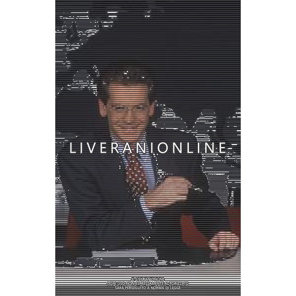 ALESSANDRO CECCHI PAONE, giornalista, conduttore televisivo italiano - RETROSPETTIVA ©ARCHIVIO AGENZIA ALDO LIVERANI SAS