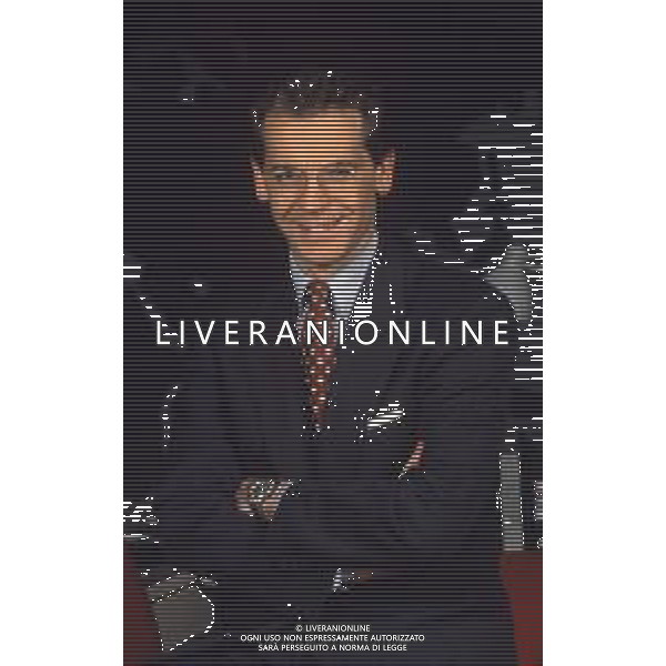 ALESSANDRO CECCHI PAONE, giornalista, conduttore televisivo italiano - RETROSPETTIVA ©ARCHIVIO AGENZIA ALDO LIVERANI SAS