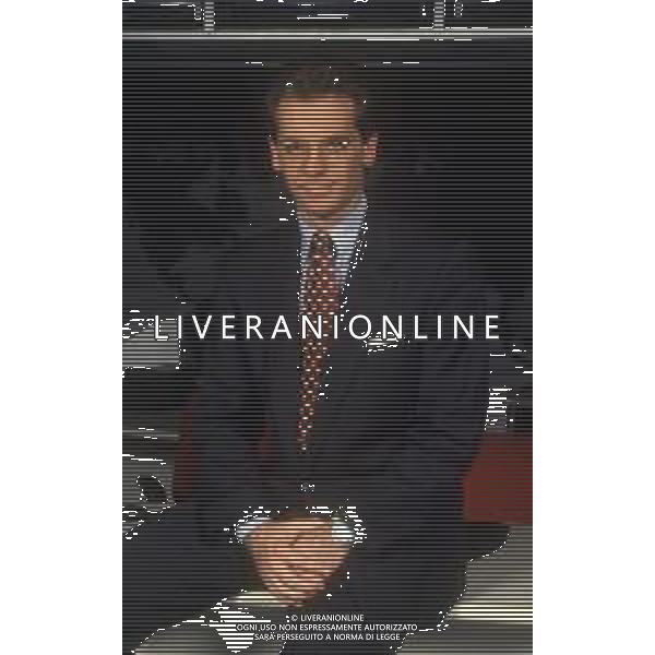 ALESSANDRO CECCHI PAONE, giornalista, conduttore televisivo italiano - RETROSPETTIVA ©ARCHIVIO AGENZIA ALDO LIVERANI SAS