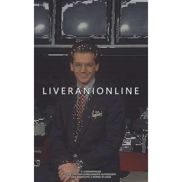 ALESSANDRO CECCHI PAONE, giornalista, conduttore televisivo italiano - RETROSPETTIVA ©ARCHIVIO AGENZIA ALDO LIVERANI SAS