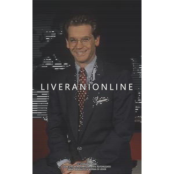 ALESSANDRO CECCHI PAONE, giornalista, conduttore televisivo italiano - RETROSPETTIVA ©ARCHIVIO AGENZIA ALDO LIVERANI SAS