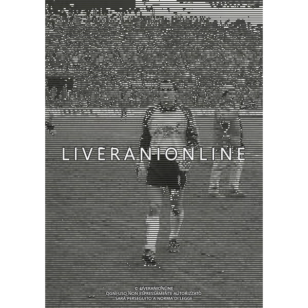 05-01-1986 MILANO CAMPIONATO DI CALCIO SERIE A MILAN BARI 0-0 NELLA FOTO GIUSEPPE PELLICANO\' AG ALDO LIVERANI SAS
